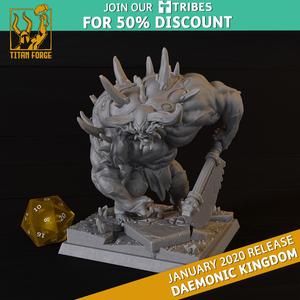 Razoth - Daemonic Kingdom - Titan Forge Miniatures January 2020