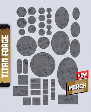 Badlands Bases - With Free Dragon Warhammer - 5e DnD Inspired for RPG and Wargamers