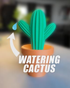 Watering Cactus - Watering Can