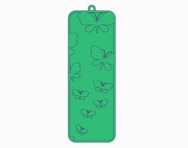 Butterfly Bookmark 2.stl