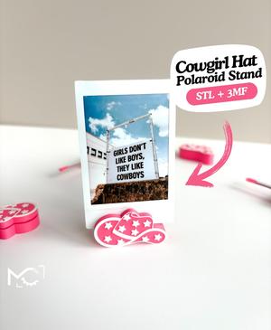 CowgirlHatPolaroidStand