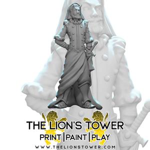 Double figure (inspired by Salar Jung Museum s  Double Statue ) - 32mm miniature