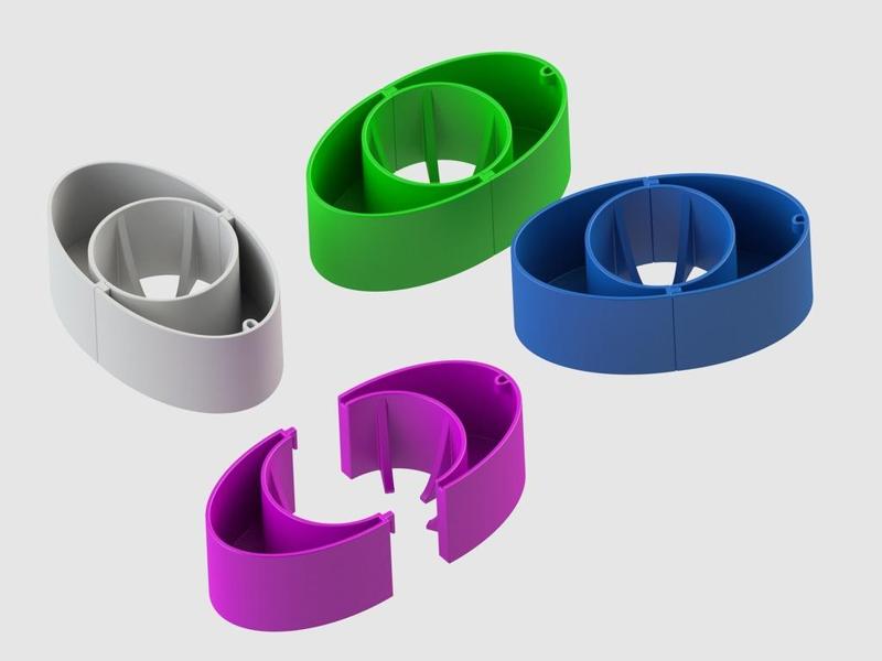 Separable Avocado Seed / Pit Germination Holder