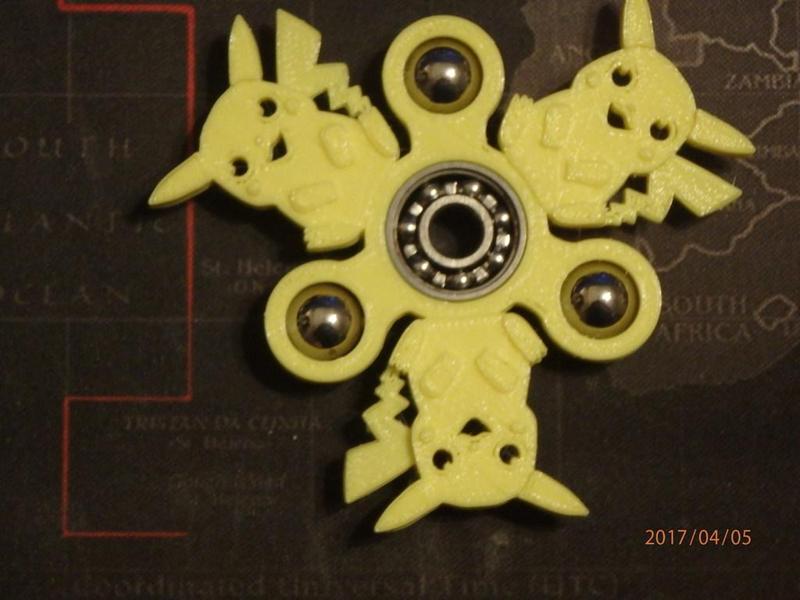 Pikachu Fidget Spinner - Wingnut2k