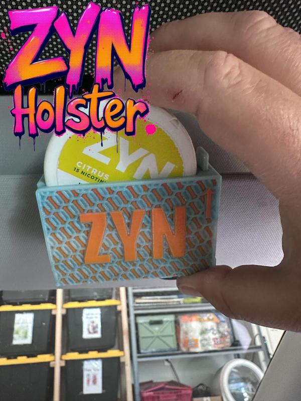 Fast Ejecting ZYN holster! Visor Organizer 