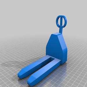 Simple pallet jack