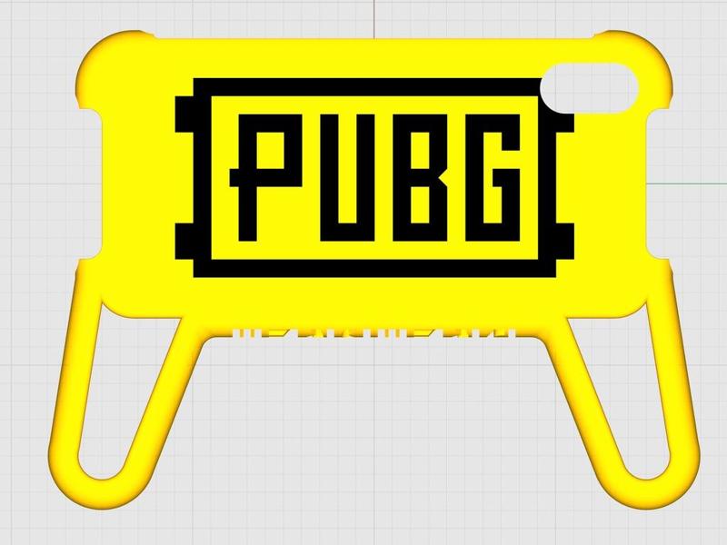 V7 PUBG Heatsink Controller Case for Iphone XS Max