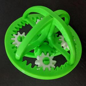 Epicyclic gear toy
