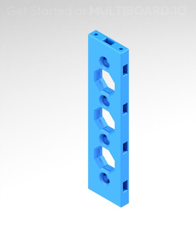 5mu Mid Hole I - Multiboard Beam