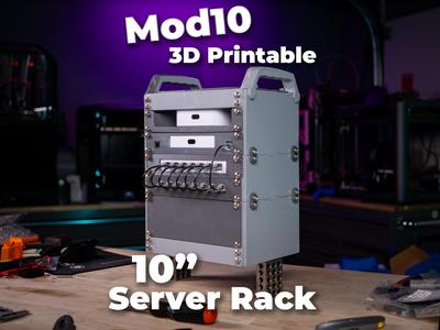 Modular 10" Mini Server Rack! - Mod10