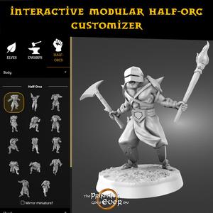 Chapter 12 - The Fighting Half-Orcs- INCLUDES MODULAR 3D CUSTOMIZER ACCESS