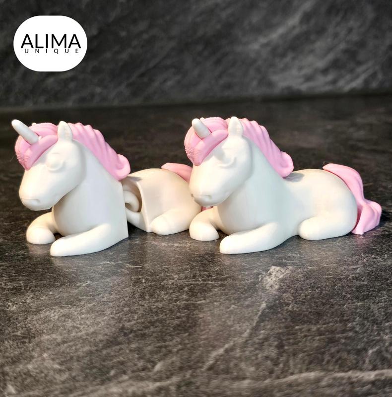 Sleeping unicorn + articulated