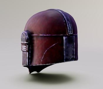 A mandalorian helmet V1