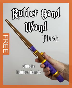 Rubber Band Wand Plush