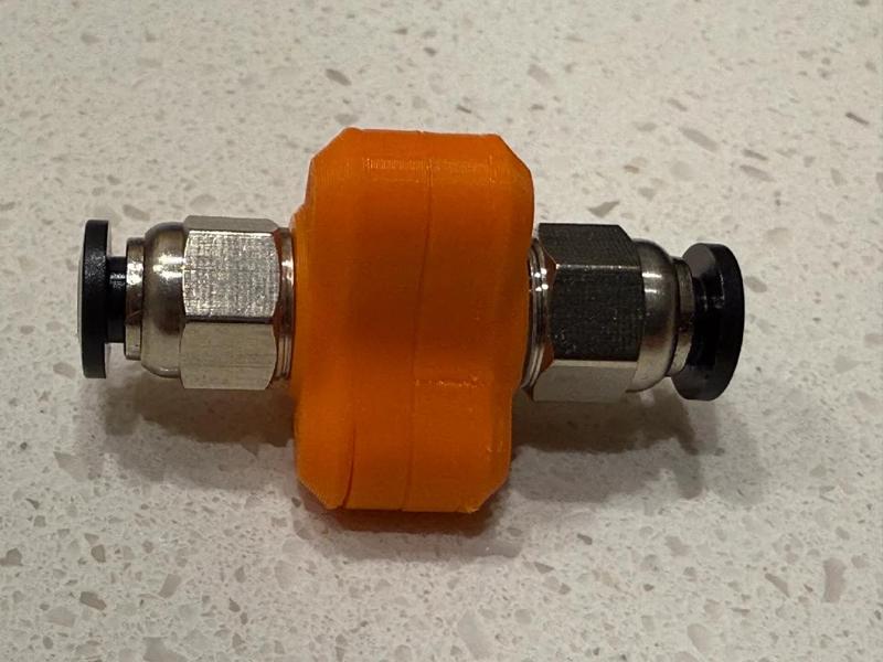 Magnetic (in-print) PTFE Tubes Connectors   