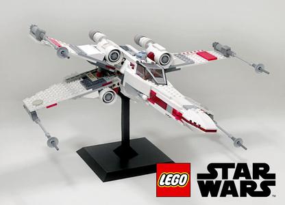 Lego Star Wars X-Wing Starfighter 9493 Display Stand
