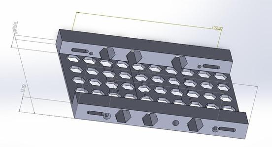 Crucial MX500 SSD Support for desktop computer rack