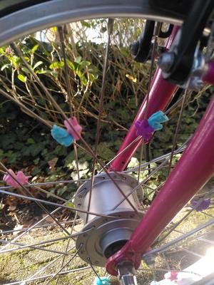 Unicorn Bicycle Spoke Beads