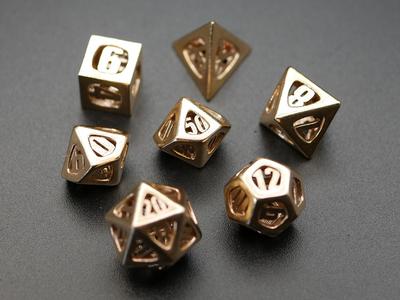 Thoroughly Modern Dice Set with Decader Mini