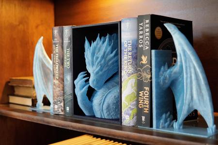 Frost Dragon Book Nook, Wings, and More – A Collection of Display Options