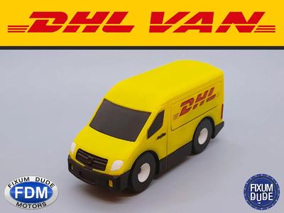 Fixum Dude Motors PIP DHL Delivery Van   