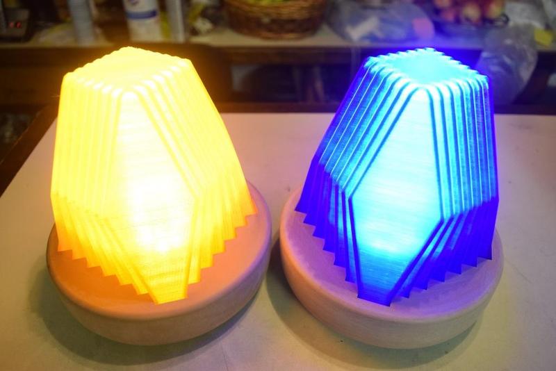 Fractal Led Lamp