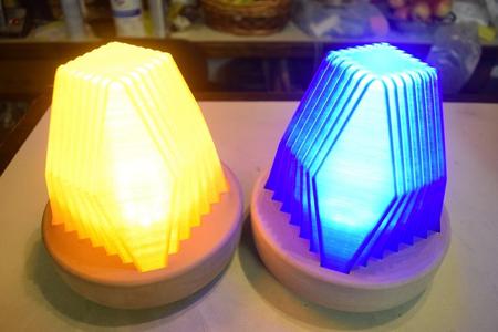 Fractal Led Lamp