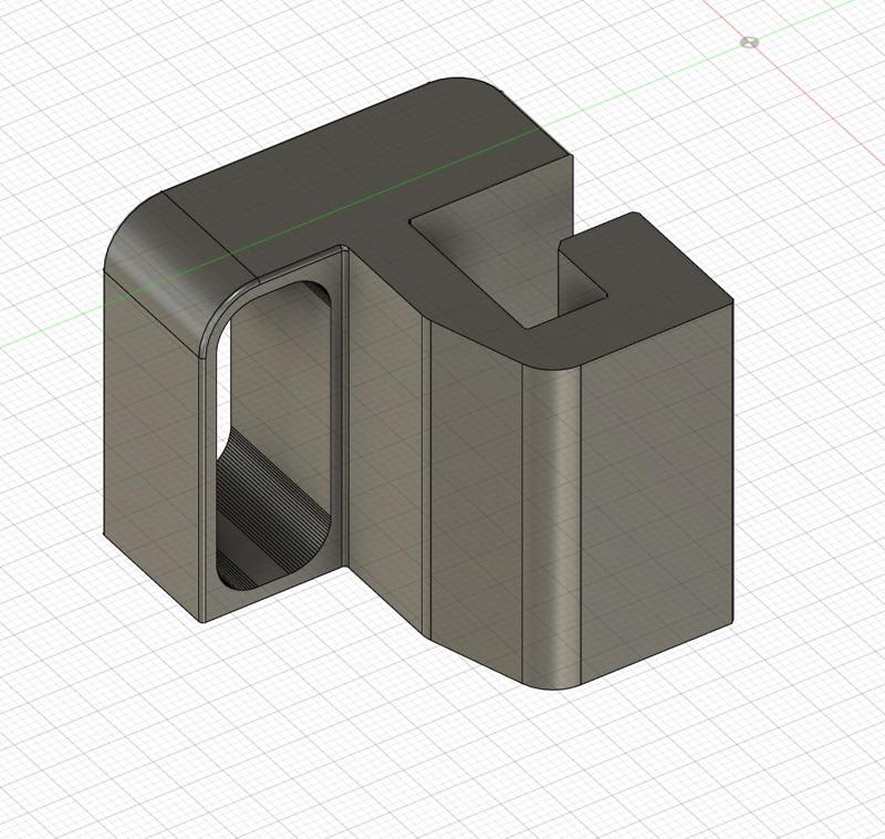 Flashforge Adventurer 5M Logitech webcam mount (C270 or similar)