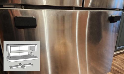 Samsung Refrigerator Freezer Door Handle Fix / Replacement