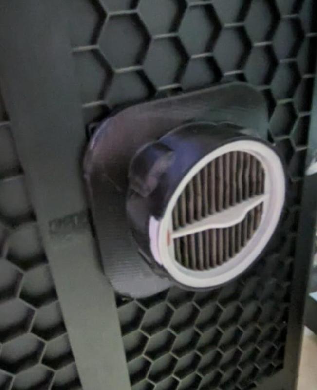 Creality K1_MAX- Hepa + Active Carbon filter housing