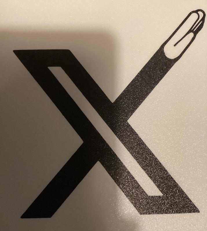 X-sign musk parody