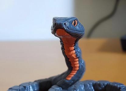 Articulated Snake - 3D Printable Flexible Model - 2025 symbol