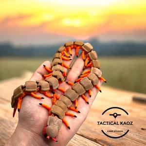 Flexy Amazon Centipede -  Articulating Centipede 