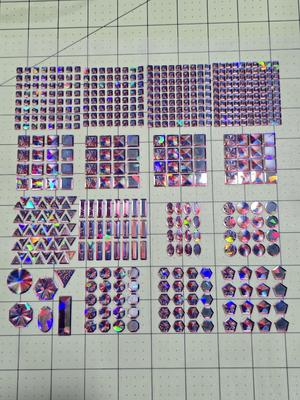 sample shapes textile