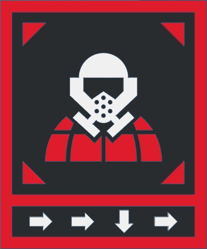 Helldivers 2 Stratagem Plaque (Orbital Gas Strike)