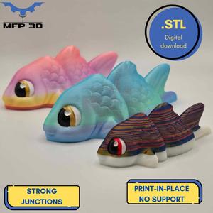 ARTICULATED CARPE DIEM FISH MFP3D