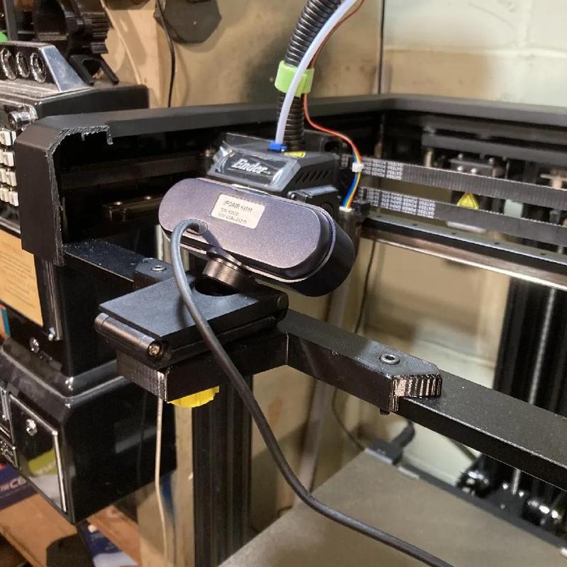 Ender 7 Center Web Cam Mount   