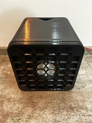 3D Printed Isobaric Loaded Subwoofer. Loudspeaker / Speaker