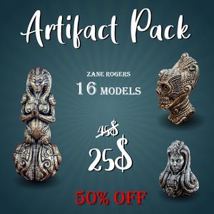 Artifact Pack - 16 models 50% OFF!