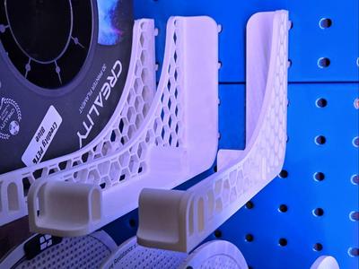 pegboard spool holder