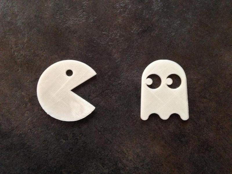 Glowing Pac Man & Phantom 