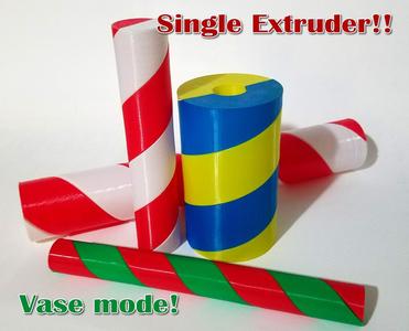 Candy Stripe Fidget Twisters