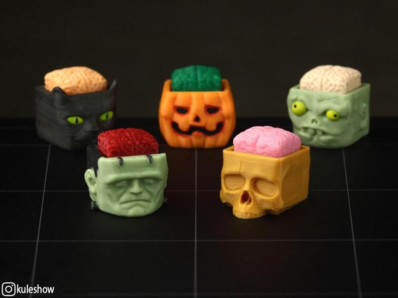 Cube Heads - Halloween set