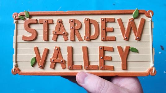 Stardew Valley Sign