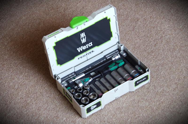 Wera Zyklop 3/8 insert for systainer T-LOC MINI