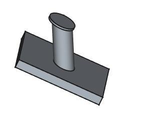 small shoehorn hook/ mały hak haczyk