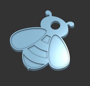 Bee Keychain