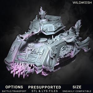 Chaos Excess - Battle Tank/Transporter Bundle Multipart Set