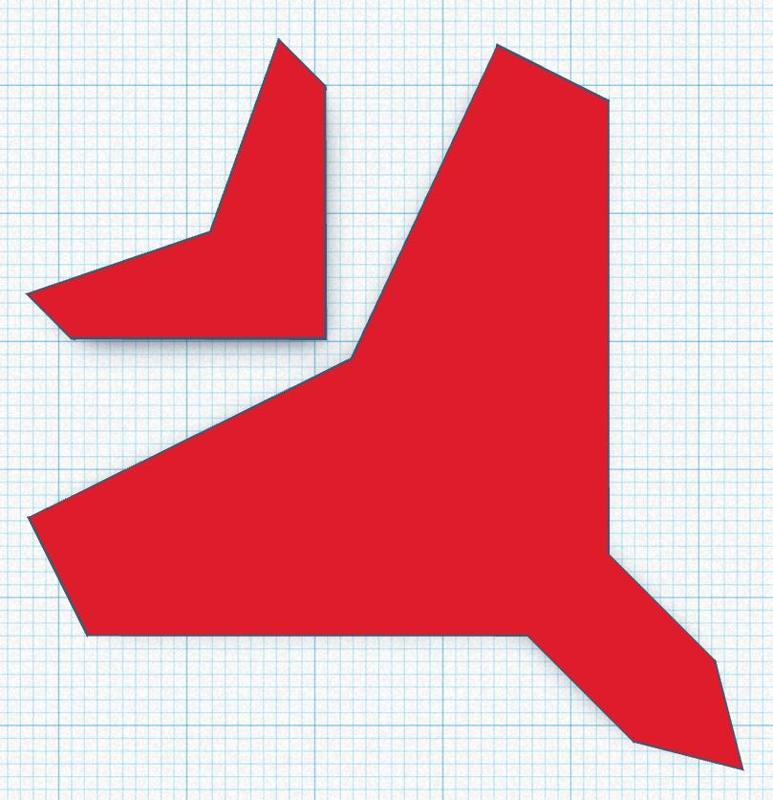 Helldivers 2 Stratagem Plaque (Eagle Shape Template)