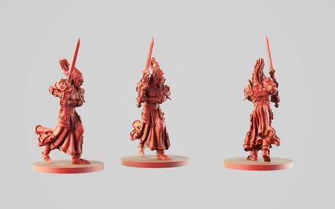 paladin 4 three miniatures